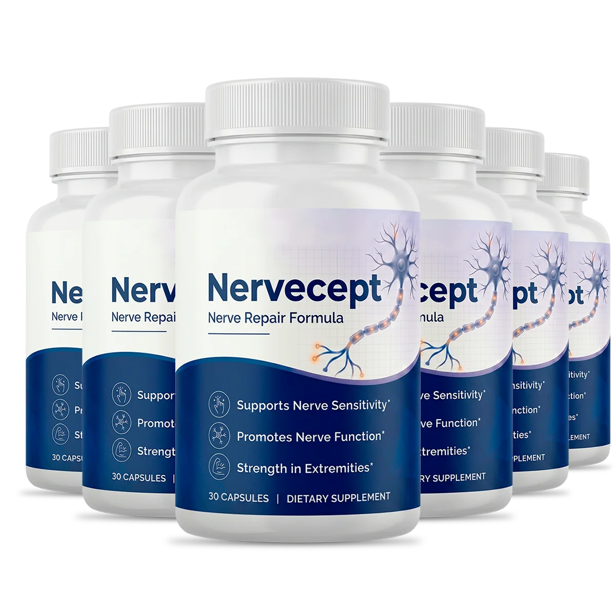 6 Bottles Nervecept